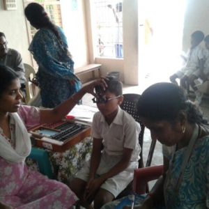 JECC Eye Camp at Malathy Matriculation School, Chennai