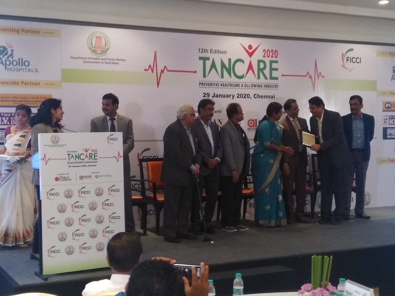 FICCI TANCARE Excellence In Quality Award 2020